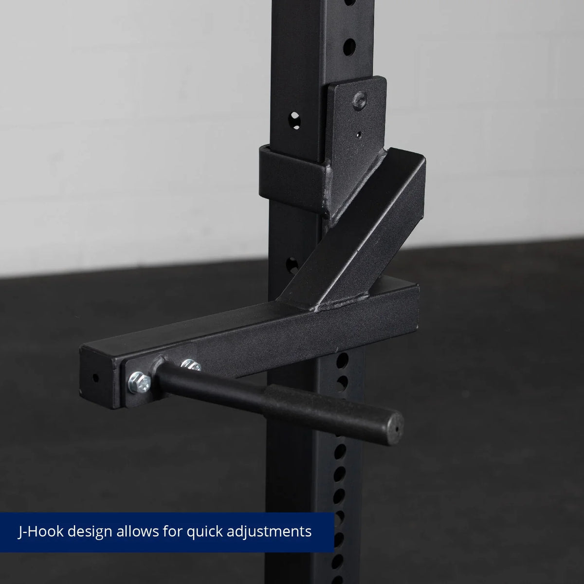 Steel 3” Rack Dip Fitness Bars, 880 Titan J-Hook Attachment, Series Capacity, Mounted X-3 X LB Fits Tubular Dip 3” design