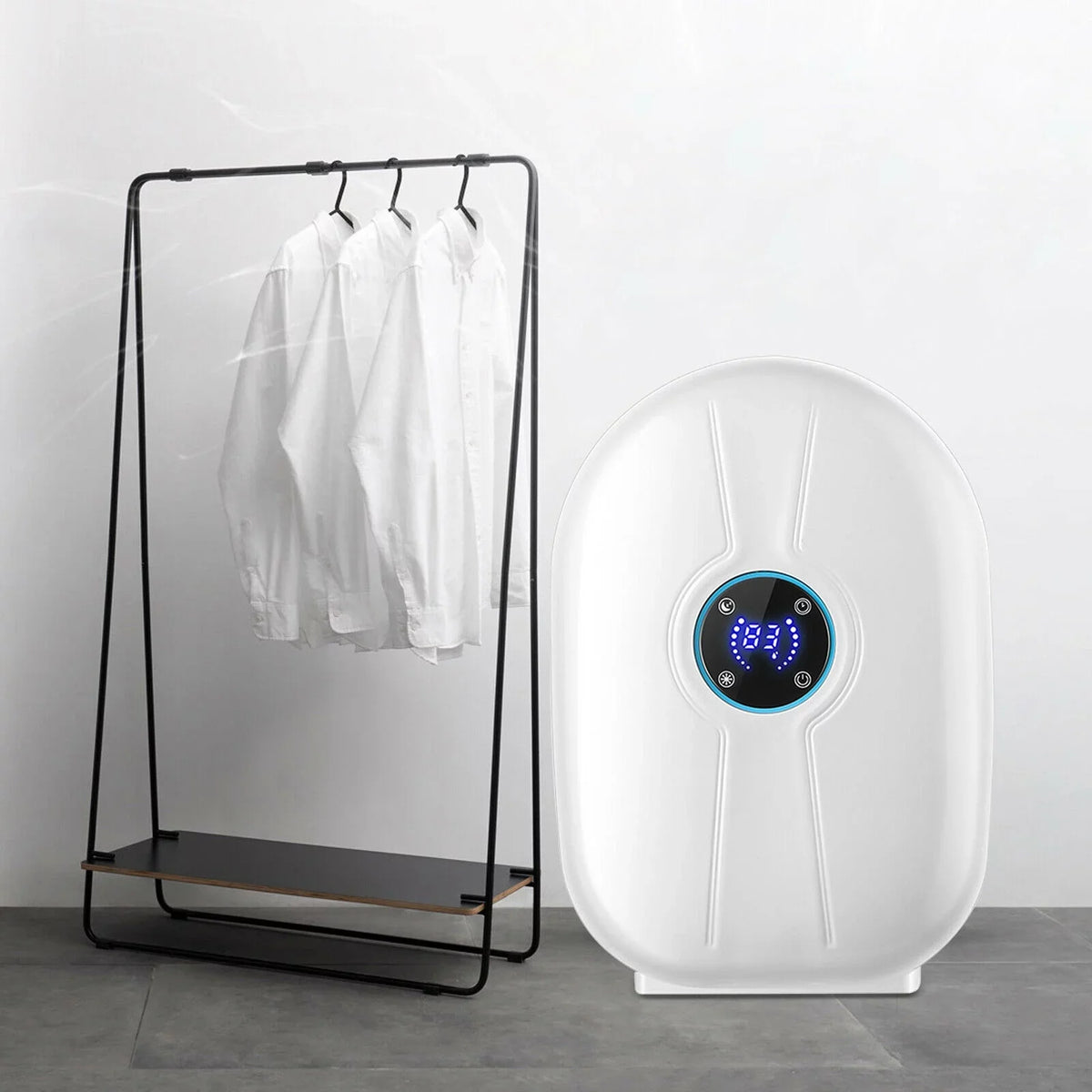 Remote Free Mini Bedroom Air Damp Dehumidifier Moisture Control 500ml Dryer Home