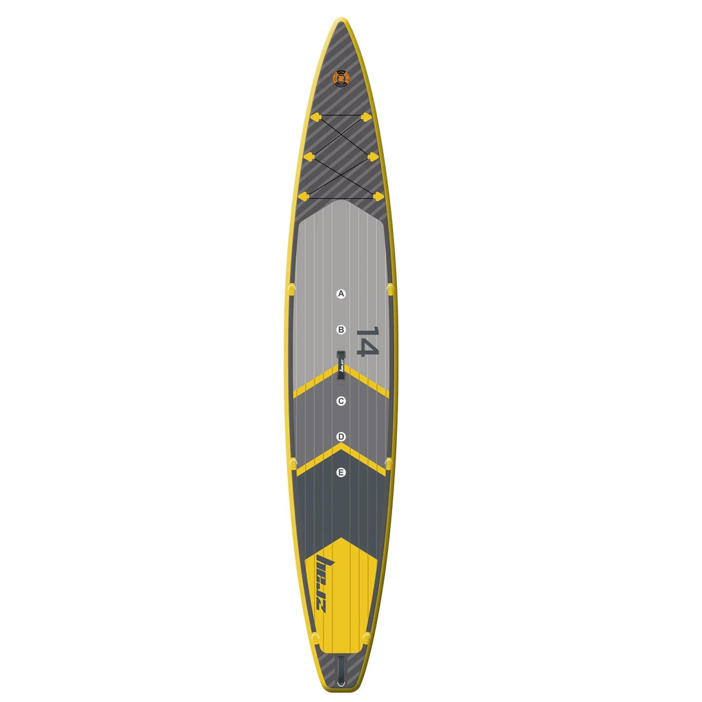 Paddle Zray Race Rapid 14' Board Dual Stand-Up Inflatable R2