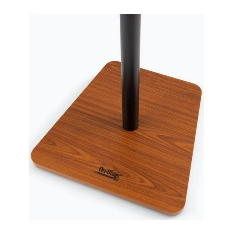 On Rosewood) Stands Height SMS7500R Stage Adjustable Studio Monitor Wood Non-Slip (2-Pack,