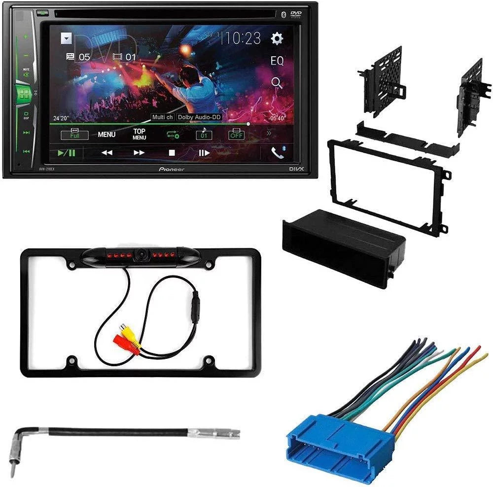 Double Touchscreen DVD/CD KIT4830 Stereo Media Buick Bluetooth/Backup 6.2" Digital Riviera Receiver W/ WVGA with for Kit/in-Dash AM/FM Pioneer Camera/Installation Car 1996-1999 Bundle DIN