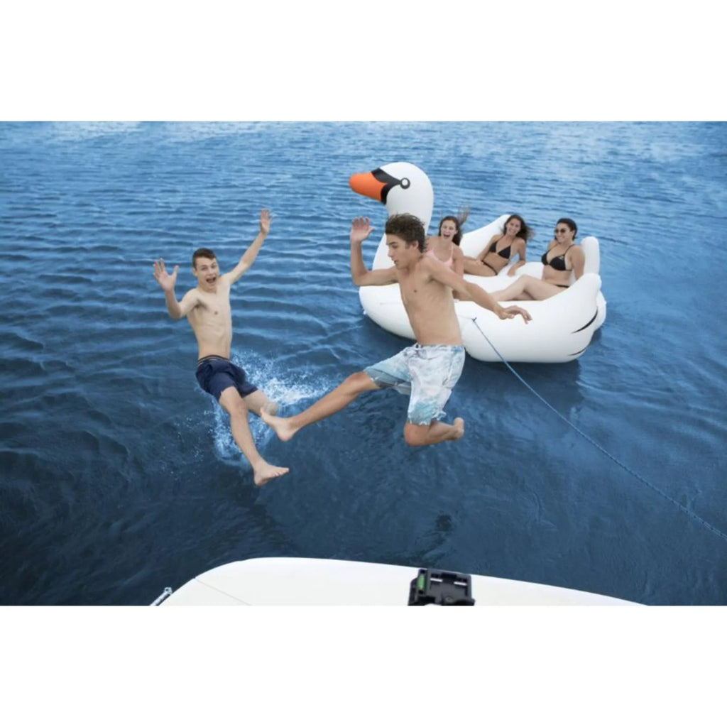 105" Inflatable Giant Swan Island Mega