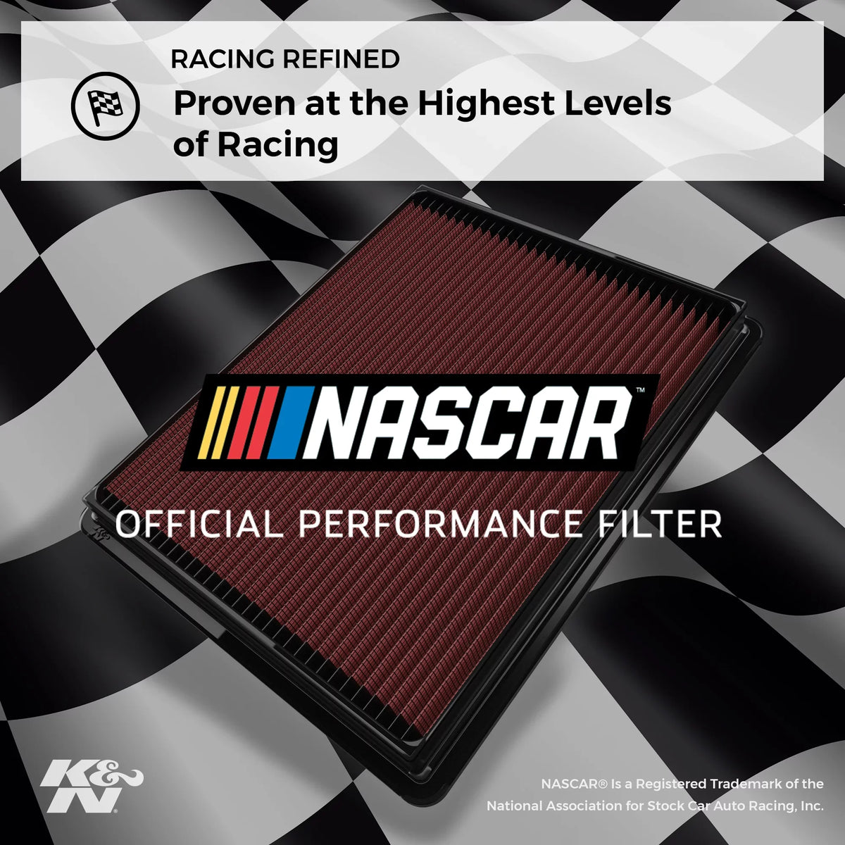 Performance 33-2437 K&N Filter Air High Replacement