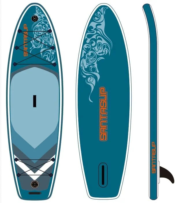 for Premium Deck, 11'x33 330lbs Board Max Up with Youth Non-Slip Adults, Wide Fishing Accessories, Inflatable Paddle & for Stand SUP Surfing, x6 & Stance,