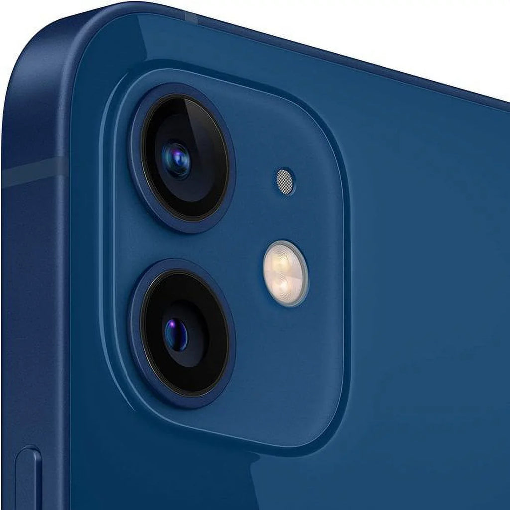 Good) - (Refurbished: iPhone Pre-Owned 128GB Blue 12 Unlocked Fully