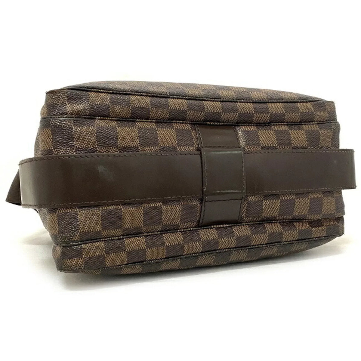 Brown Ebene N45255 (Good) SR0055 Pre-Owned Bag Damier Shoulder Naviglio