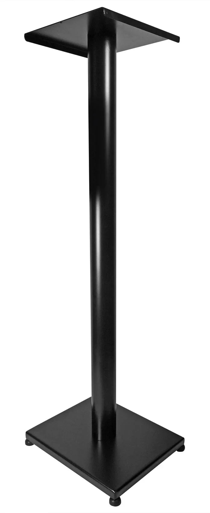 in Studio Black RS37B Rockville 37" Stands Steel Speaker Monitor / Bookshelf Pair