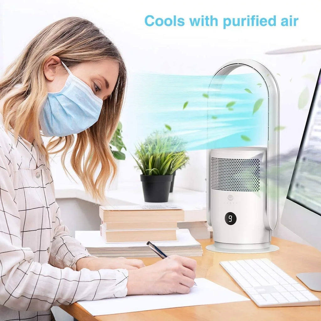 for CR022 Fan U Purifying Filter Replacement Medical HEPA | ULTTY Coating H13