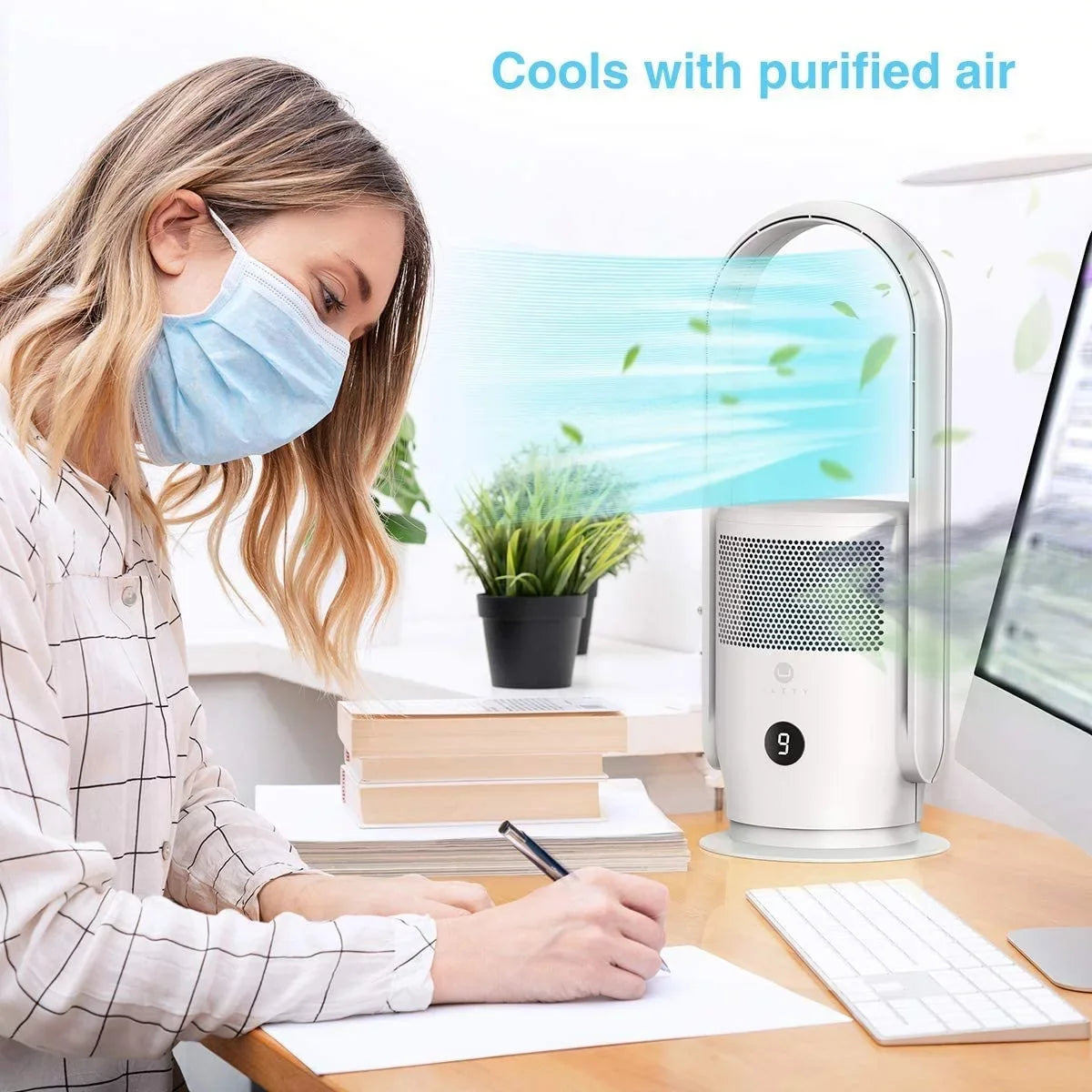 for CR022 Fan U Purifying Filter Replacement Medical HEPA | ULTTY Coating H13