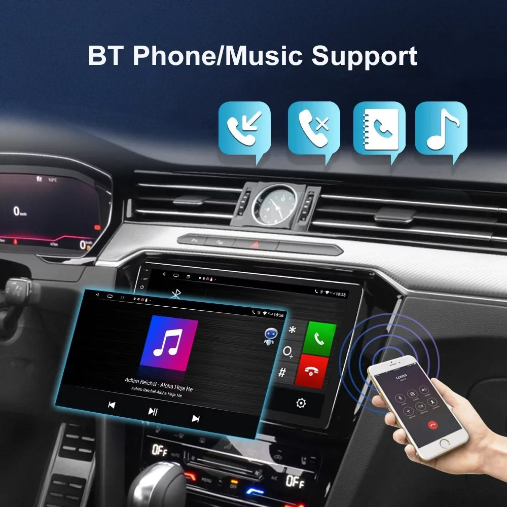 GPS Toyota Radio Fj Navi 9" Android 2+32G For Carplay Stereo 2007-2014 Cruiser Car 12