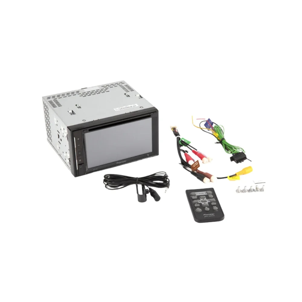 '- KIT2537 DVD with Camera, Bluetooth Installation Bundle Dash / Kit Touchscreen, Stereo Multimedia Kit Double Backup and Car 2006-2010 Explorer Din for Pioneer