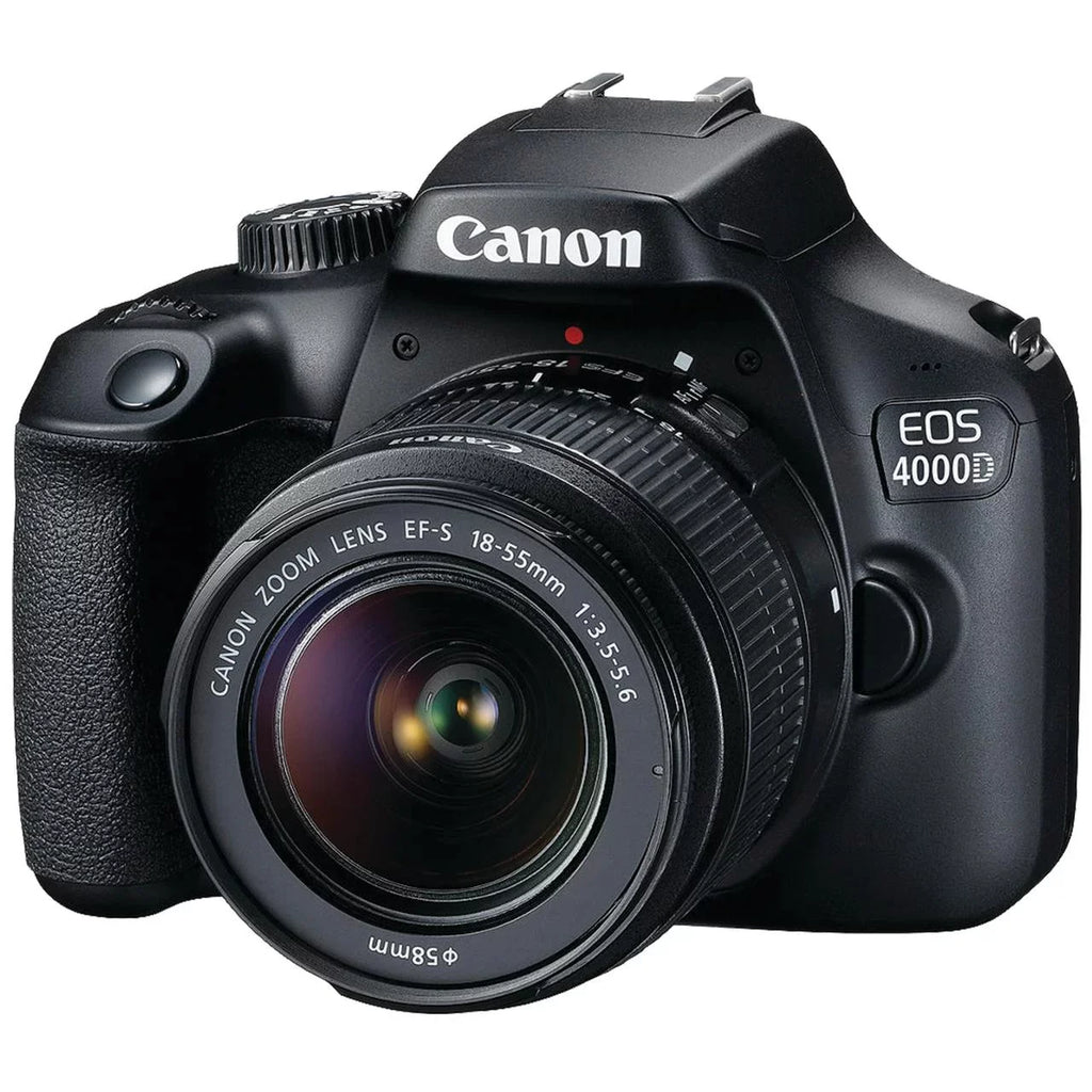 32GB T100 Lens, SanDisk ZeeTech EOS with and Bundle Backpack Rebel Tripod, 18-55mm DSLR 4000D Canon Camera Memory, /