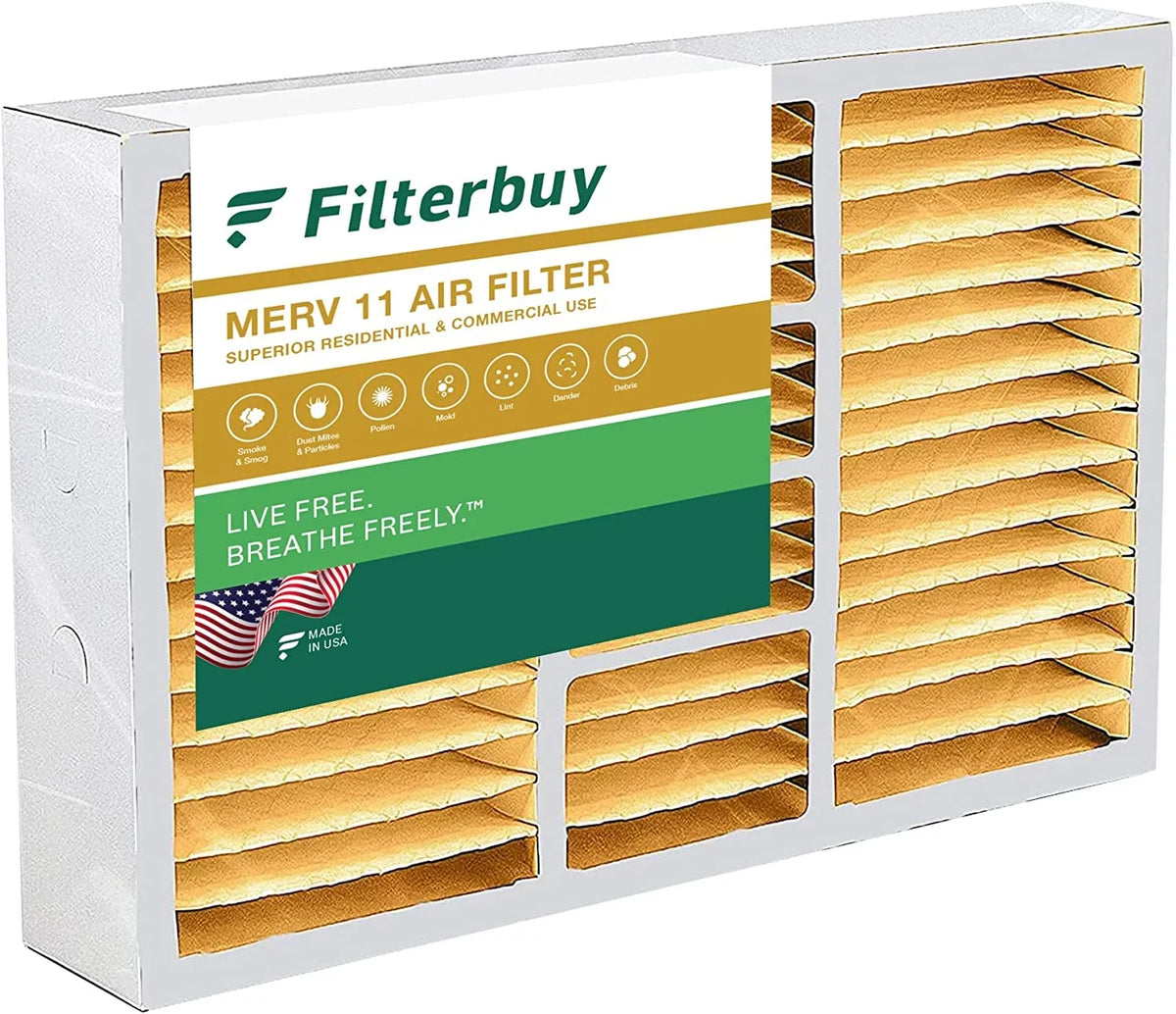 Furnace Pleated 11 Air Filters MERV for 104/2140 HVAC Aprilaire 15.75x27.63x3.50 AC Space-Gard Filterbuy (1-Pack)