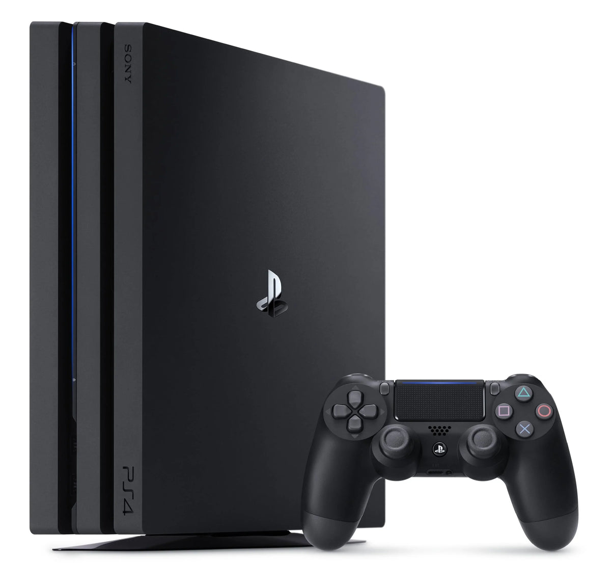4 Pro Console, PlayStation Black, Restored (Refurbished) CUH-7115 1TB Gaming