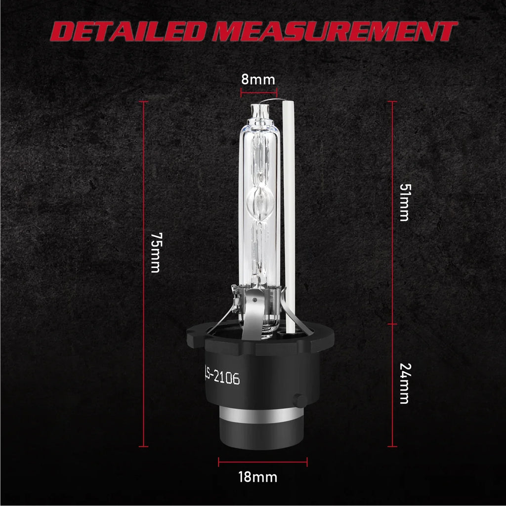 Bulbs Low ES350 2012 Headlight 2X 2011 6000K Lexus 2009 Hid 2010 Beam 2015 White 2014 for 2007 D4S 2013 2008