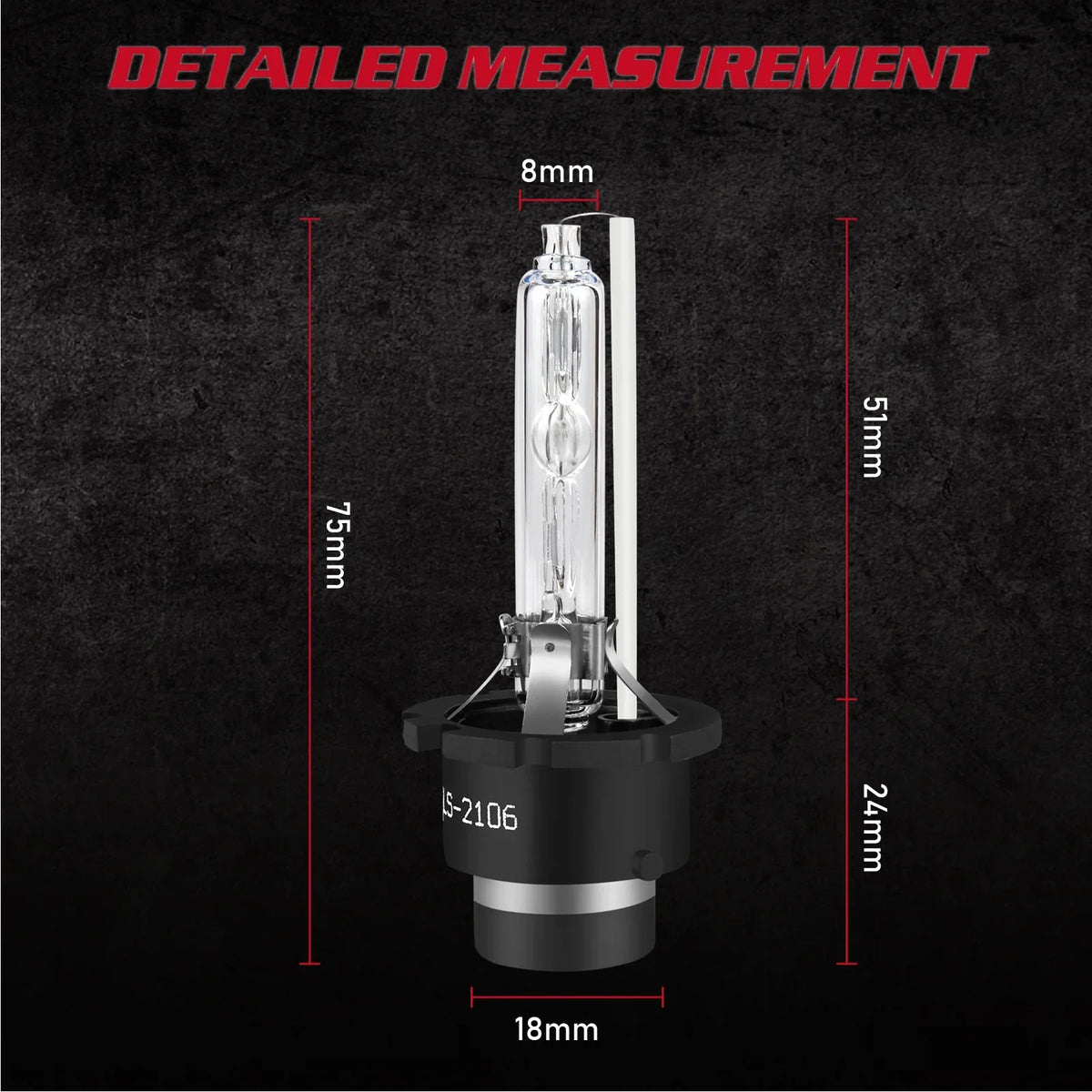 Bulbs Low ES350 2012 Headlight 2X 2011 6000K Lexus 2009 Hid 2010 Beam 2015 White 2014 for 2007 D4S 2013 2008