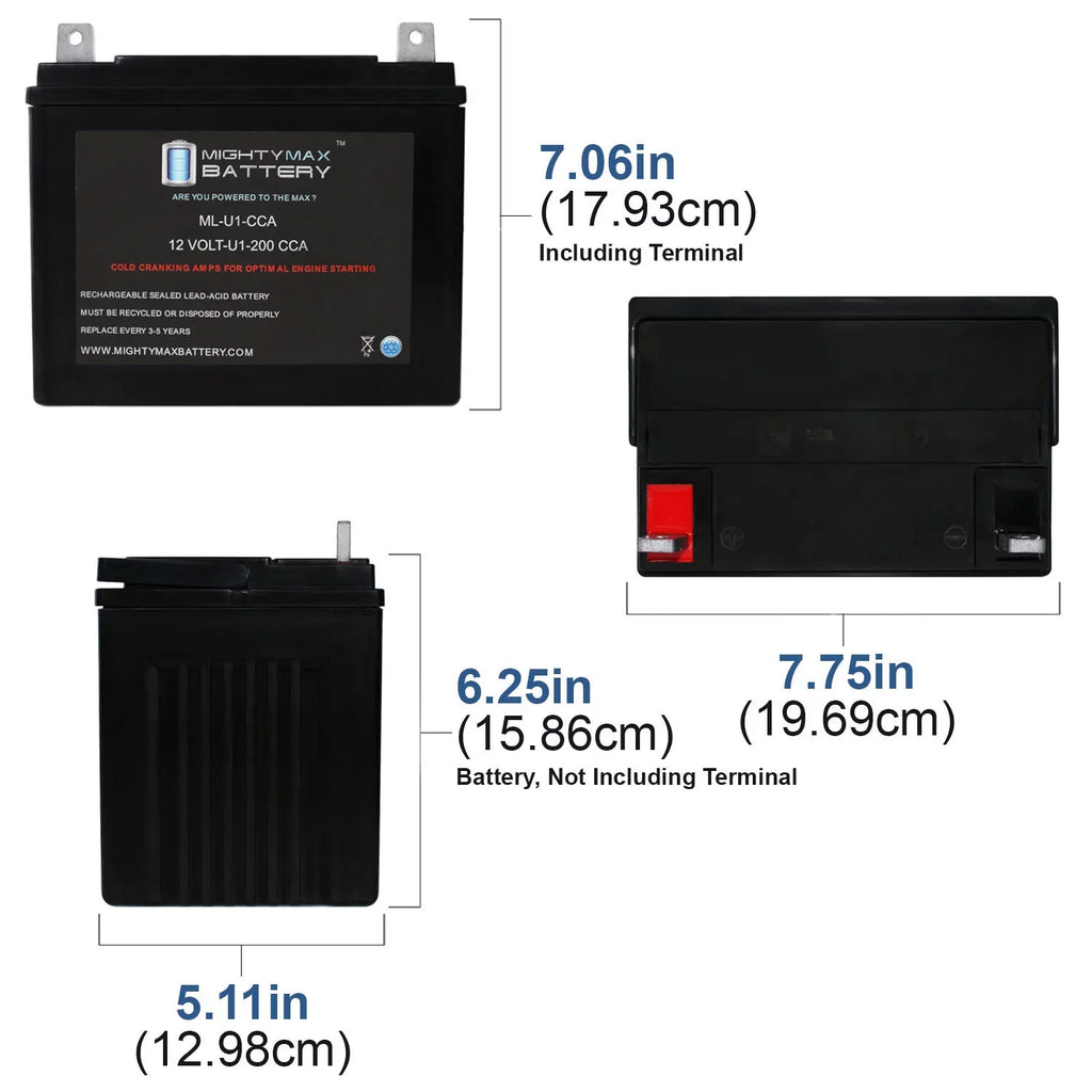 ZeroTurn by Battery ML-U1 RadiusMower Textron for 218ES 200CCA Bobcat
