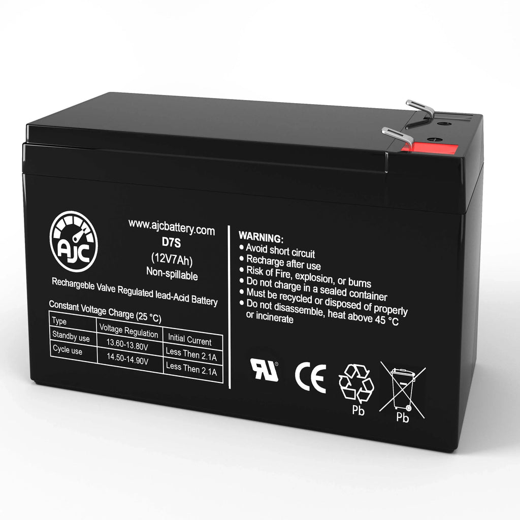 AJC - This Fitness 626A Battery Is 7Ah Brand Cybex 12V Equipment Replacement an
