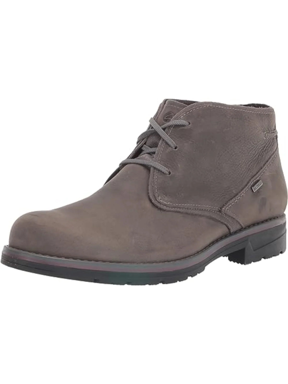 Resistant Mens COLLECTION M Morris Removable Insole Leather 9.5 Gray liquid Lace-Up Toe BY Chukka CLARKS Peak Round Cushioned Boots