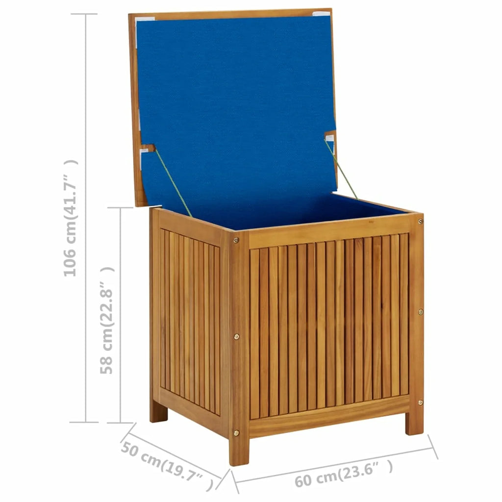DeckCabinet Wood X Waterproof Patio Box Waterproof parcel,Deck Containers (w Box Waterproof Cabinet 23.6"x19.7"x22.8" ContainersContainers23.6"x19.7"x22.8" Andoer Inches