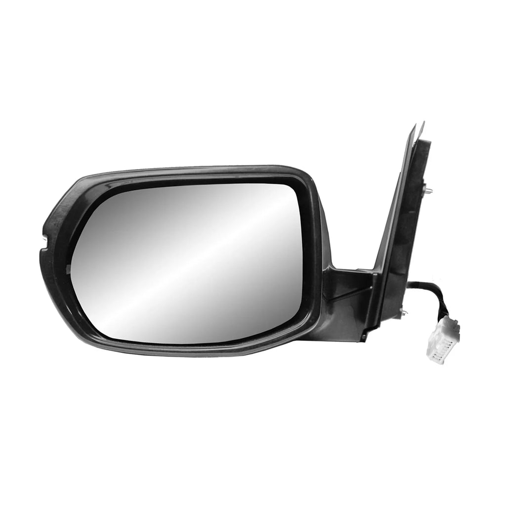 Passenger for EX-L, System black Power w/PTM - Fit signal, foldaway, camera, 63071H Side w/turn w/o CR-V Heated cover, EX, testured Mirror HONDA 17-19 w/BSDS,