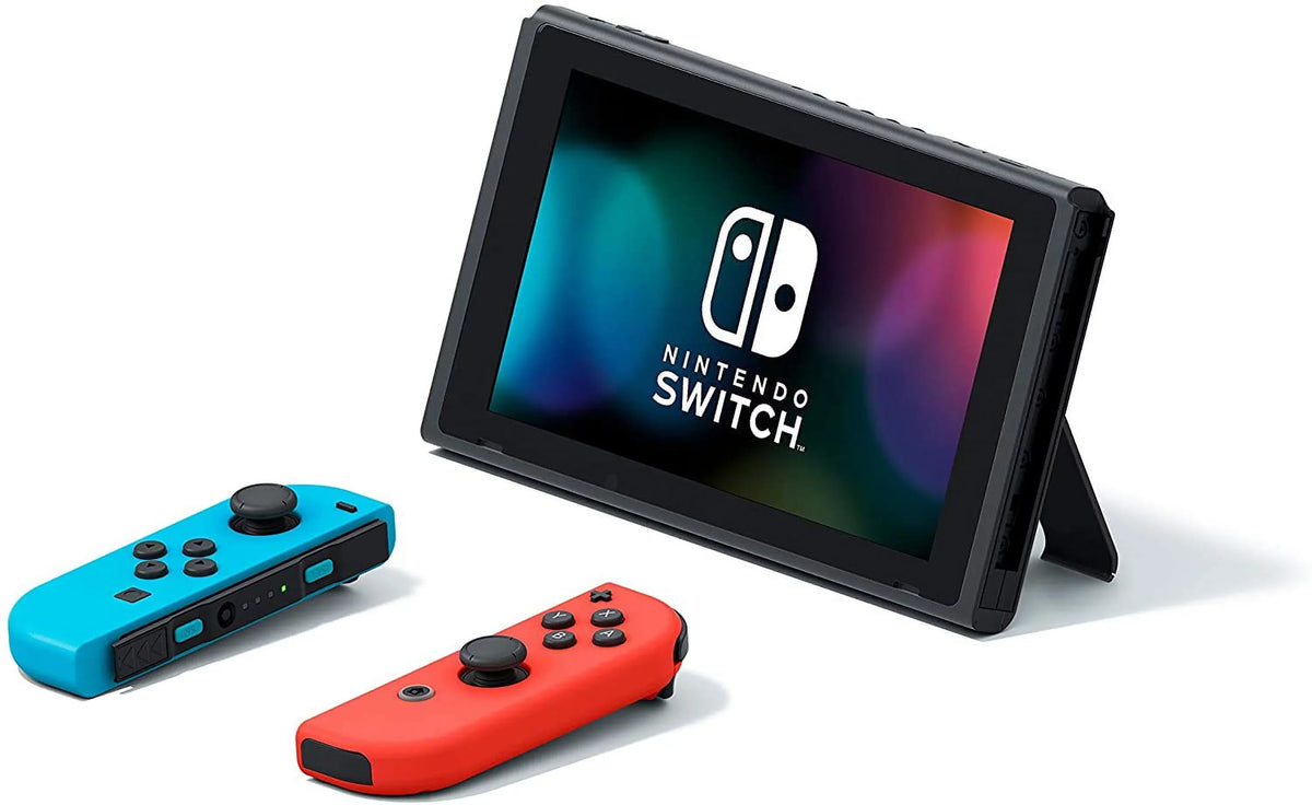 '- Neon Nintendo Blue Joy-Con459 Console Red/Neon 32GB - Switch