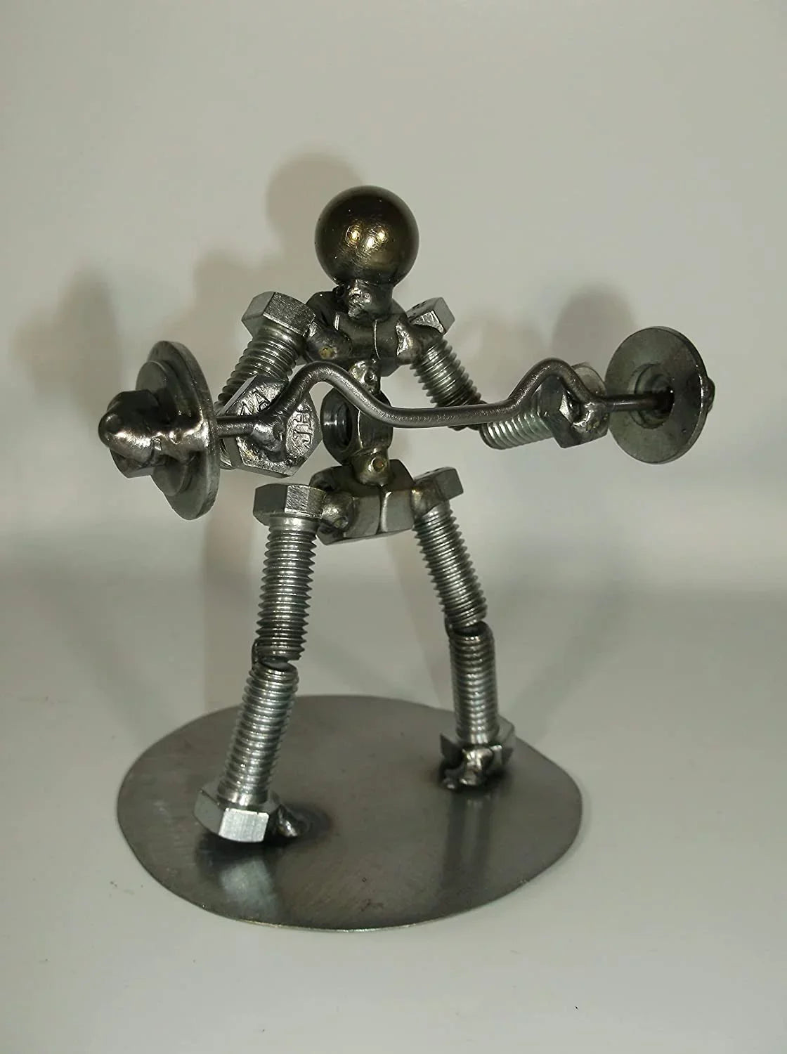 C Bolt Metal Lifter curl Preacher bar url Figurine, Weight