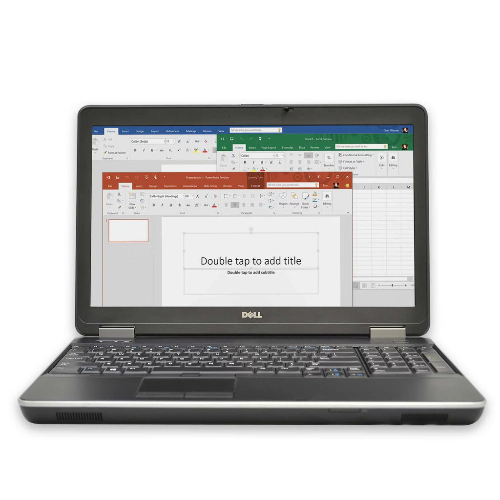 Core 64Bit, Quad Latitude Drive, DDR3 2.60 Screen E6540 15" Intel Gen Used i7 Computer, GHz Home SSD Windows 4, Laptop Hard 10 RAM,