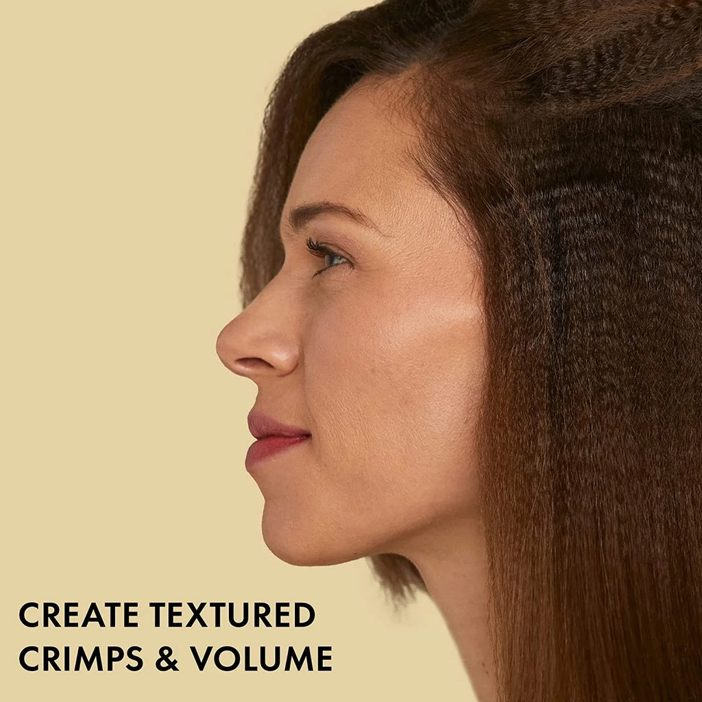 Light Pro Volume and in) Hot Crimping Iron Artist Crimps Gold 24K (1 For Textured , Tools