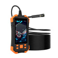 Camera Dual Lens Semi-rigid for Waterproof Automobile Probe/ with Borescope IP67 Inspecti Inspection Light/ Slot Cable/ IPS 4.3 1080P Card LED 7.9mm Industrial TF Pipeline Screen Inch with