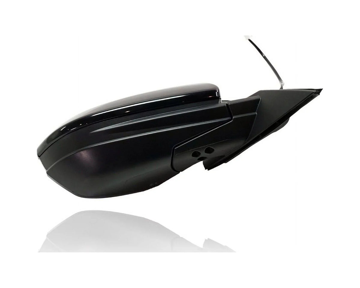 LX View Set - - Left 76208TXMA01ZA, Compatible/Replacement Insight Matte-Black - for Without Powered, Honda Mirror - Cover Passenger Camera, Door Pair, Heated + 76258TXMA01ZA Right '19-21 Side Driver