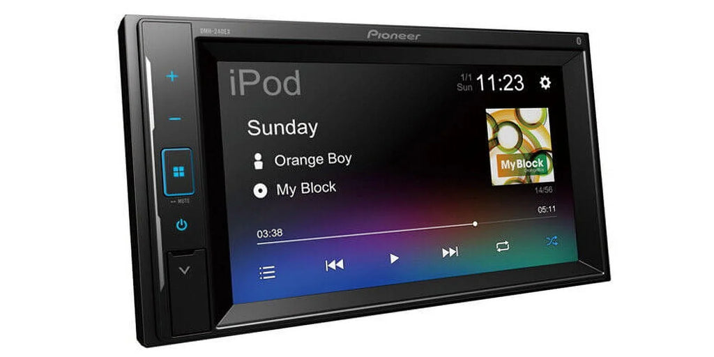 '+ Camera DMH-240EX Receiver XX-20C 6.2" Touchscreen Rearview Pioneer Backup Bundle Car