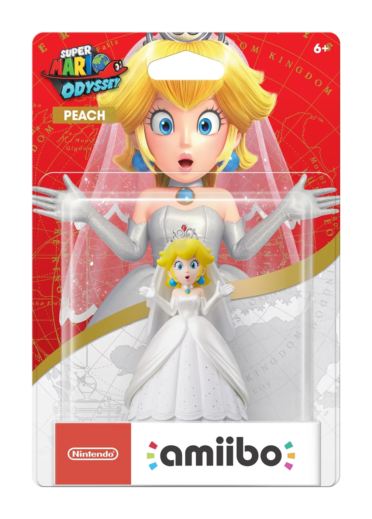 Series Mario Wedding Super Nintendo Odyssey Outfit Peach amiibo,