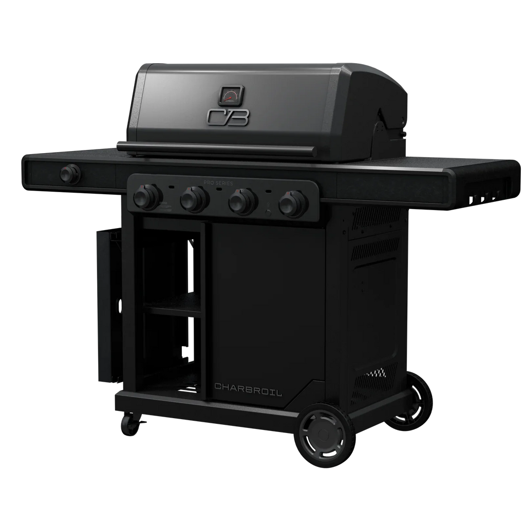 Grill and Gas 4-Burner Side Burner with Pro Char-Broil Series™ Griddle