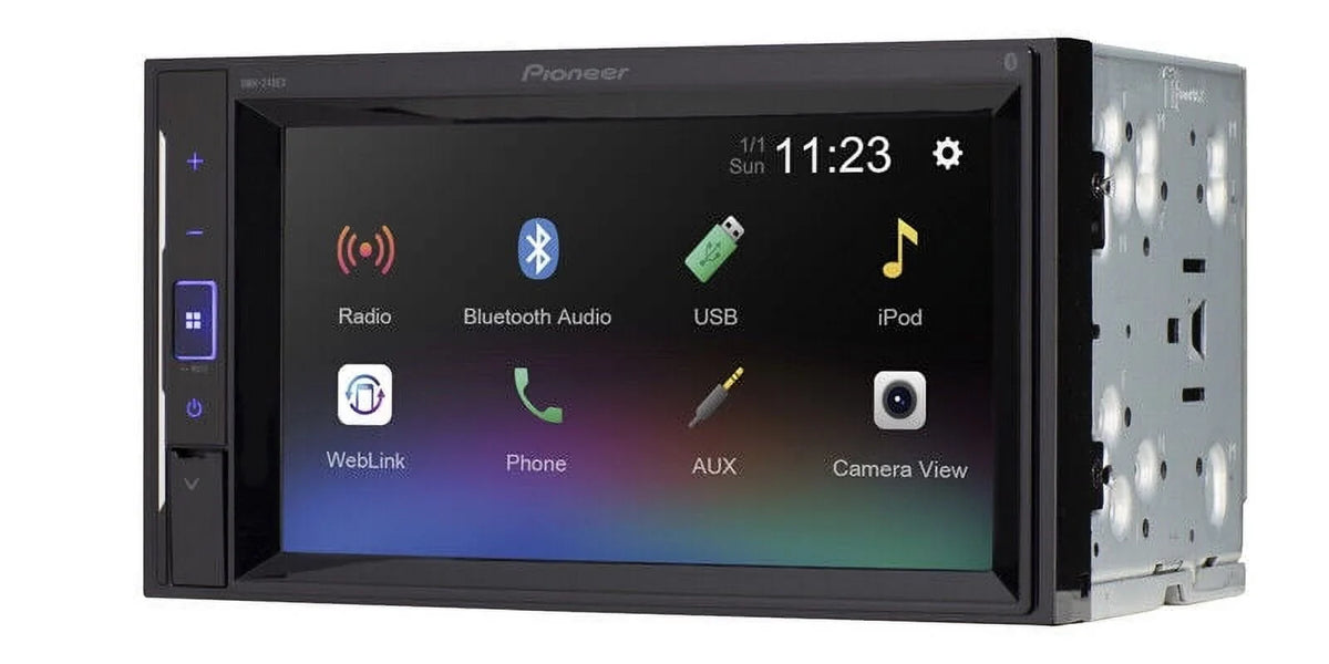 '+ Camera DMH-240EX Receiver XX-20C 6.2" Touchscreen Rearview Pioneer Backup Bundle Car