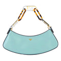 O'Lock Leather Calf Fendi Tiffany Hobo Small Bag Blue Shoulder Swing