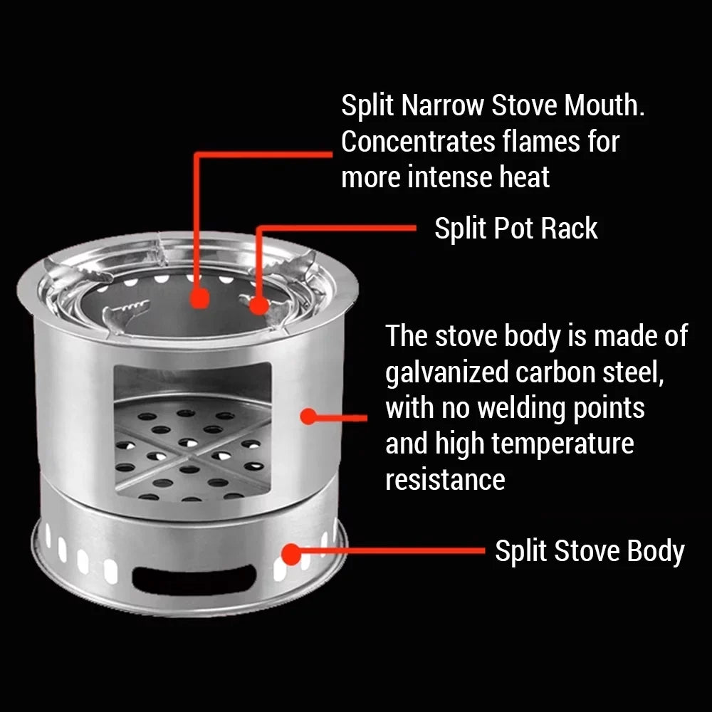 Camping Picnic for [Brand], Wood Stove by Stove Versatile Backpacking Portable