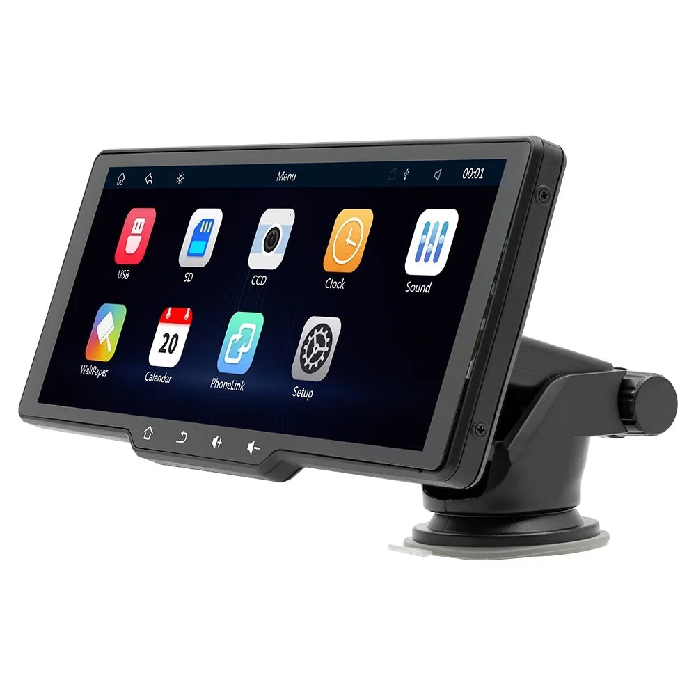 Multi-language Car Video Auto Dcenta Wireless Camera Recorder Car APP Player Camera Camcorder Car MultiMedia Control Car CarPlay Mobilephone Rearview Portable 10.26in