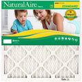 Air NaturalAire in. Filter Standard Flanders Of 12 25 25 Pleated 84858.012525 - Pack x