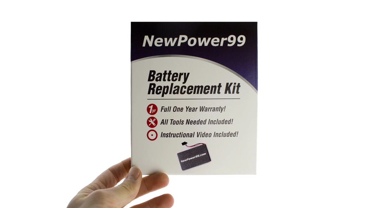 Battery One Kit Cam Year with Warranty 56 Extended Tools, Garmin Video Instructions, Replacement Battery Dash Life and Full