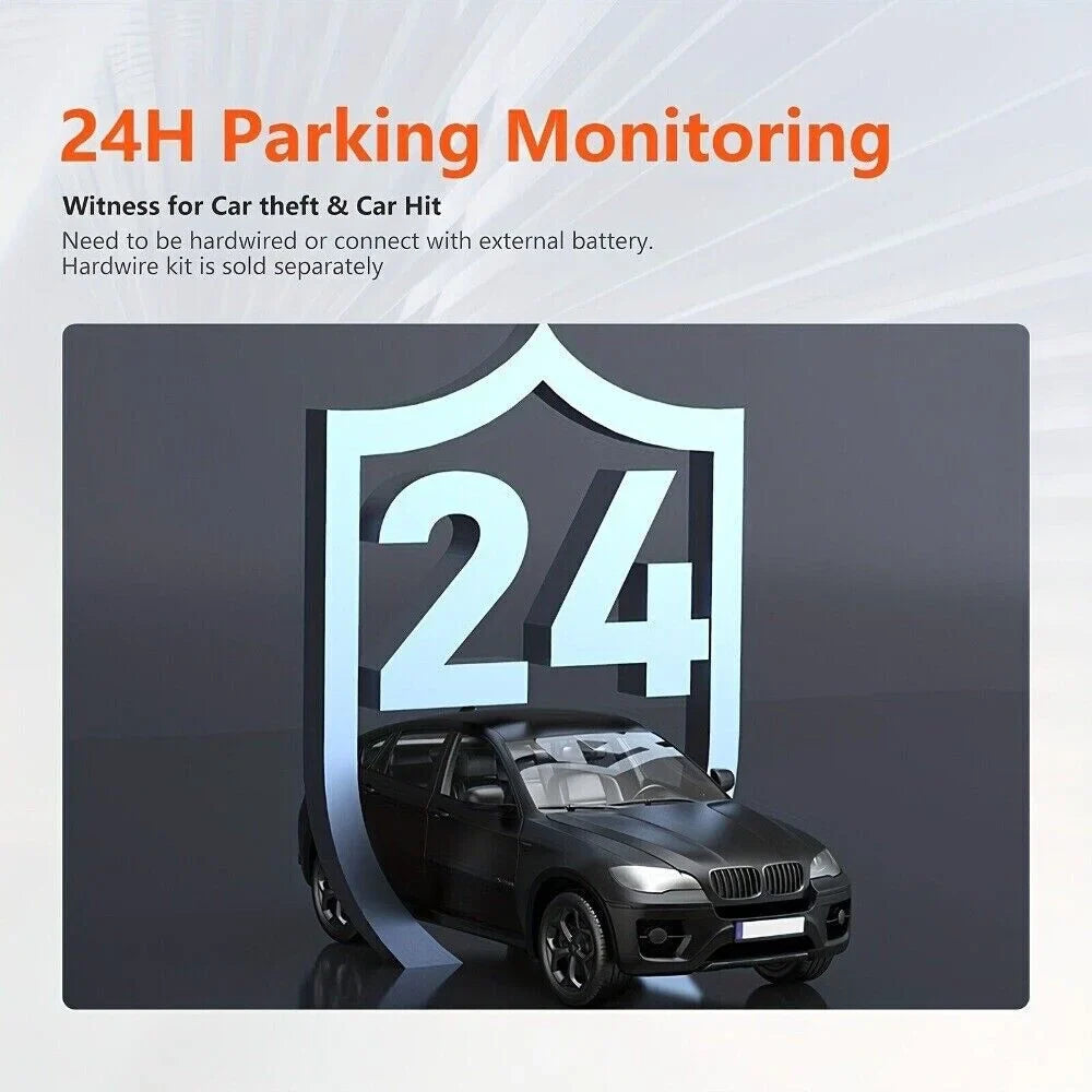 Dash 1440P Support Max, 32G Night Camera VVCAR Vision, Free 128GB Cars Recording, WiFi for Loop Card, Dash Cam G-Sensor, 2.5K Car