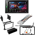 DVD/CD Double Camera/Installation AM/FM WVGA Bundle Swift 6.2" Bluetooth/Backup KIT4996 Media Receiver Kit/in-Dash 1995-2001 with Pioneer DIN for Digital Touchscreen Car Suzuki W/ Stereo