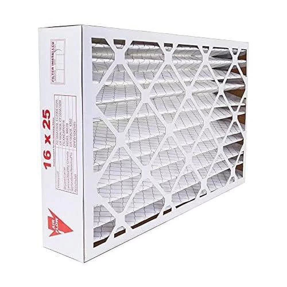 In FC100A1029 For CF200A1008 16X25x5 Dust HVAC Air MERV Replacement CF200D1625, Made AC 2-Pack, The 8 Filter Furnace