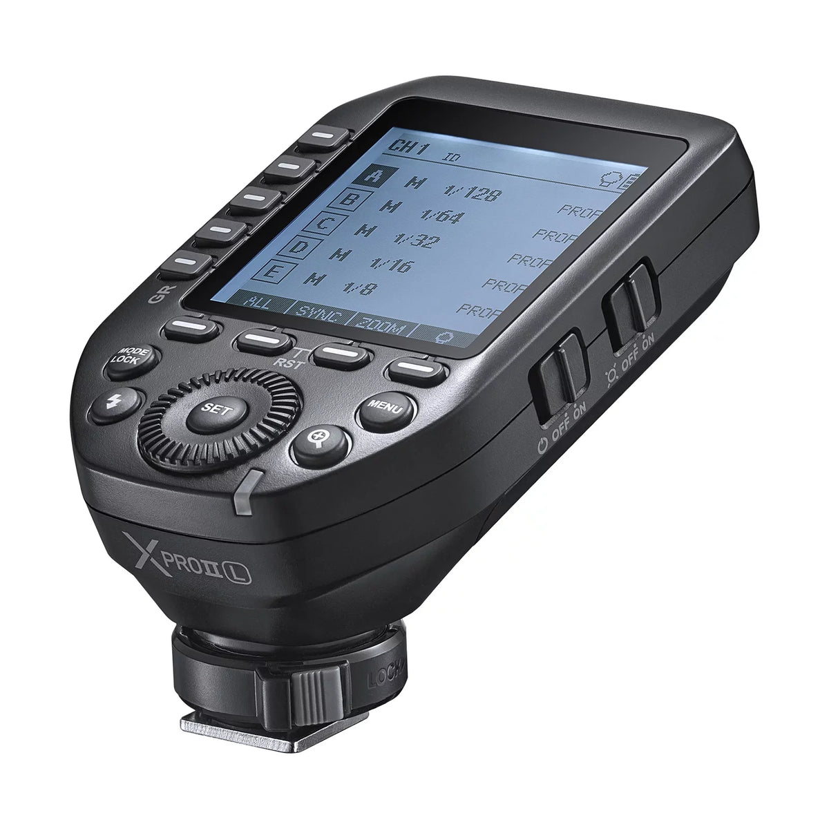 32 Replacement Flash Godox Channels Large Leica Trigger Groups 18000s HSS Wireless 16 for 2.4G Autoflash TTL Screen XPROII-L LCD Cameras