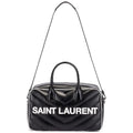 Bag 525145 Bowling Laurent Duffel Miles New Leather Logo Saint Black Calf