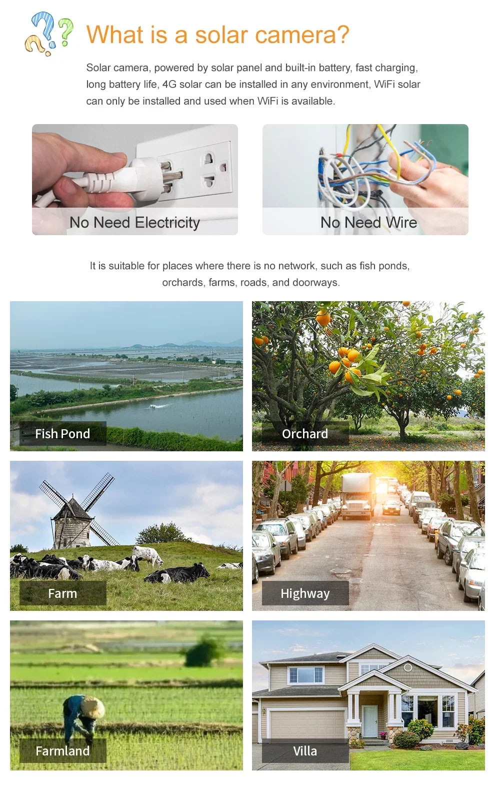 Wireless Powered Solar Camera Battery 4MP exterior Security System PTZ LS Camera Wifi VISION