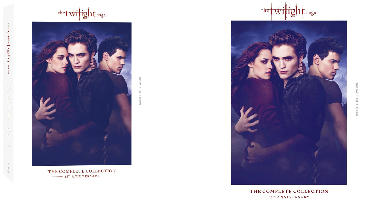 15th Twilight Movie + Saga (Blu-ray Anniversary 5 Collection DVD)