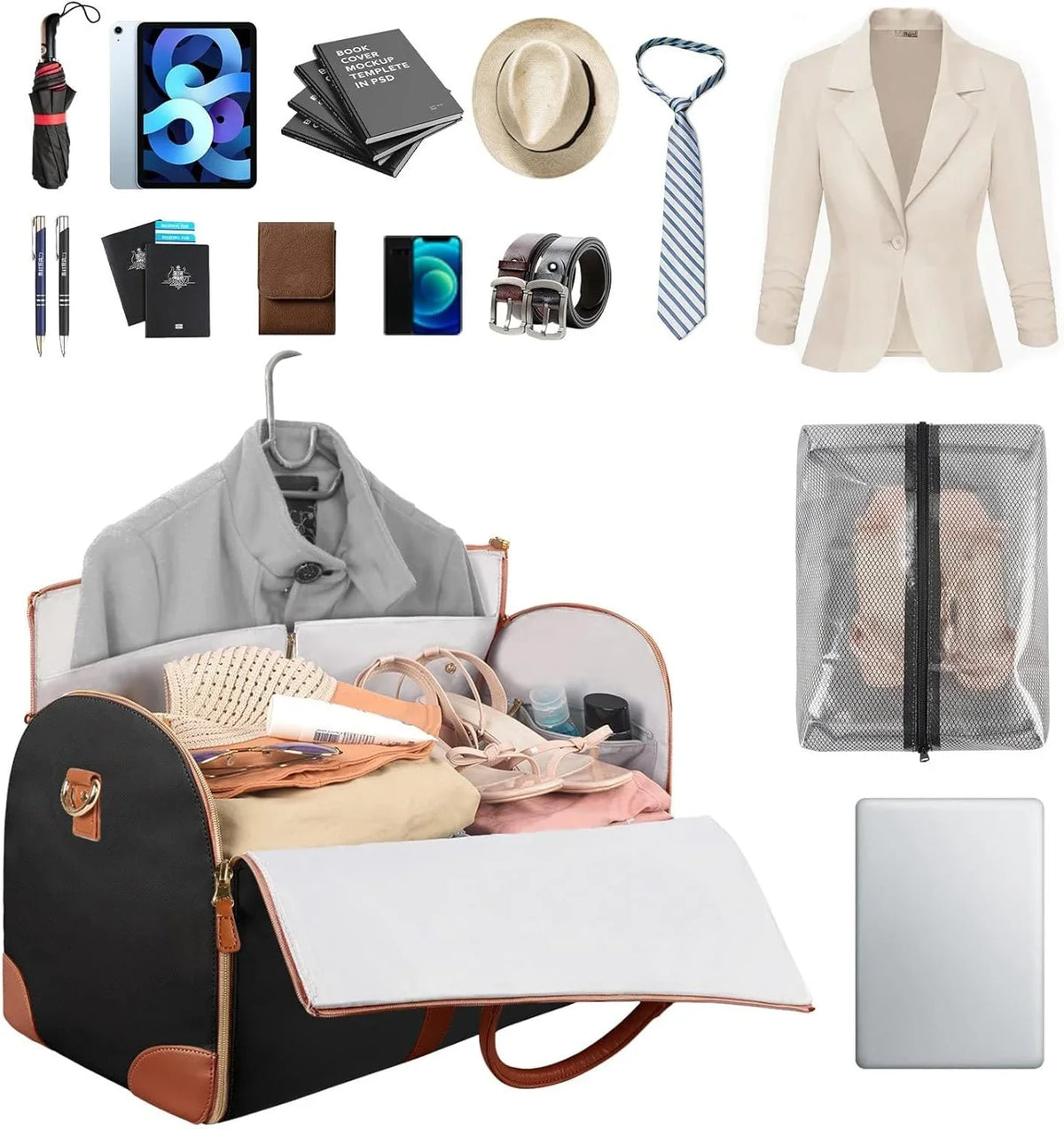 * Travel Turns Women, 12.6 32 Garment Garment Roll Bag * Bag 52 * ( Into That * Bag, Bags Bag, Travel For 9.84in) Garment Up 25cm/20.47