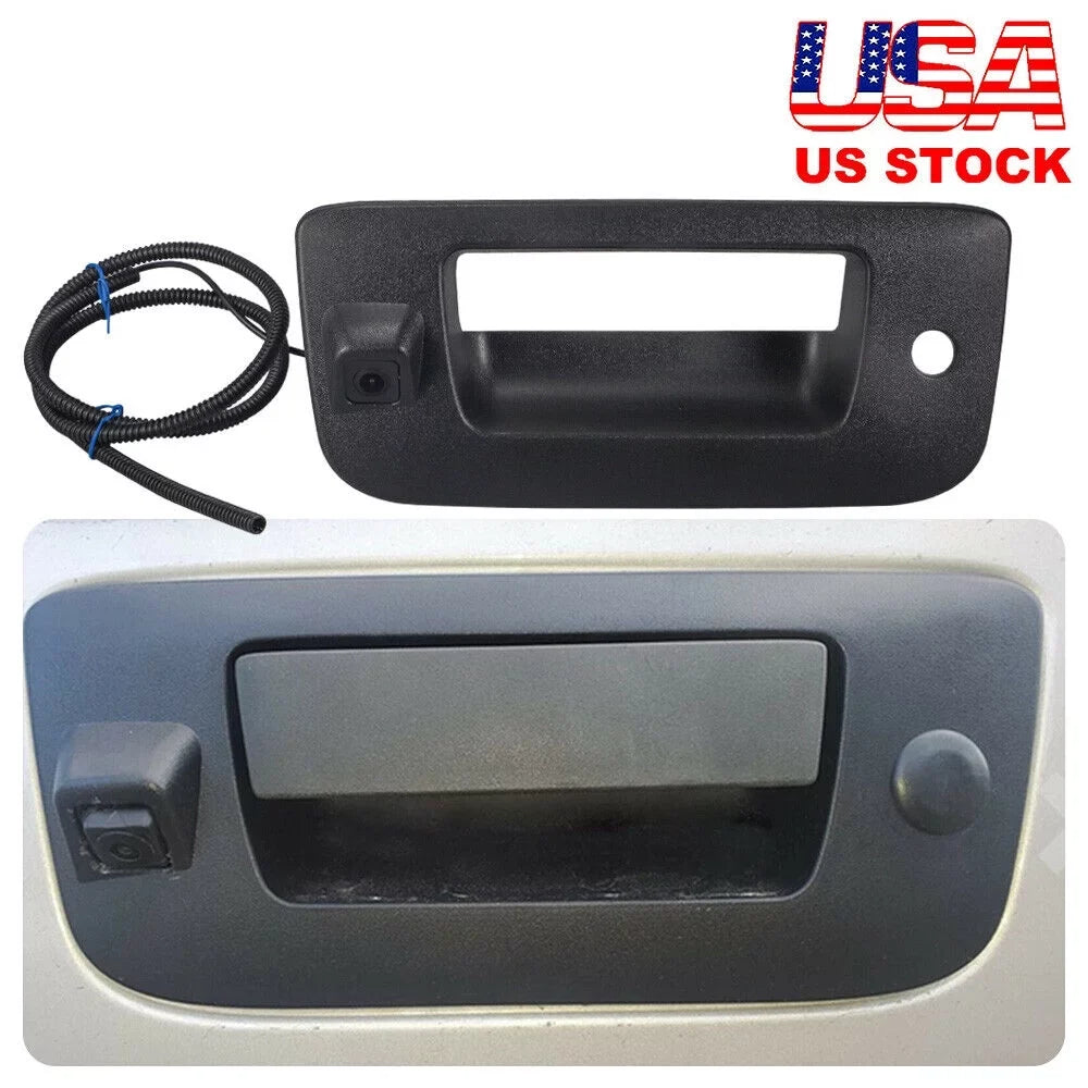 Rear with Compatible Chevy JahyShow Tailgate 07-13 Silverado/GMC View Handle Camera - Sierra