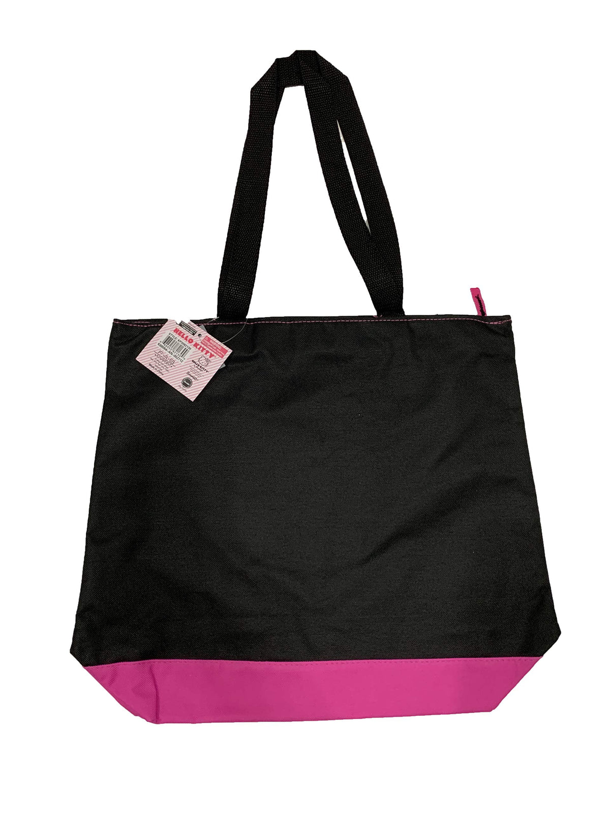 Hello - - Bow Pink Kitty New 821309 Tote Bag Black